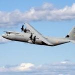 India's first C-130J on its maiden flight