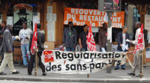 Interview with illegal immigrant solidarity movement in Paris