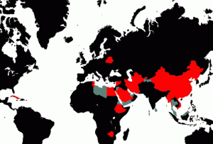 internet-enemies-map Credit: RSF