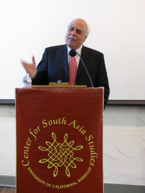 Impressions from Kapil Sibal's Talk at CSAS, UC Berkeley