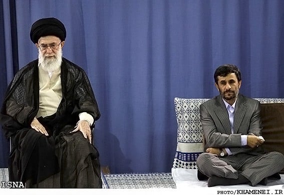 khamenei-blessing-ahmadinejad1