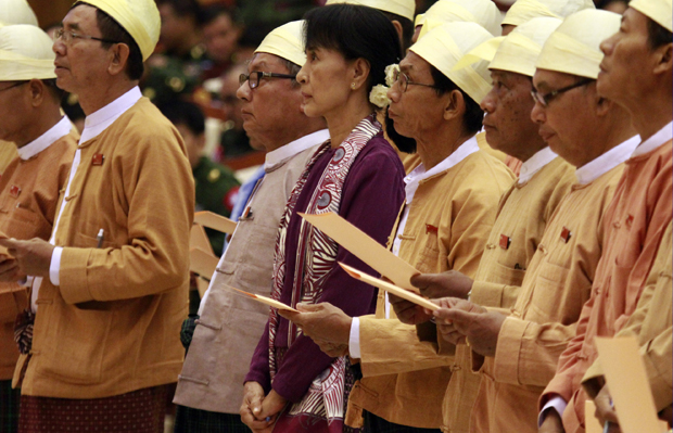 Democracy party in Myanmar joins parliament; now what?