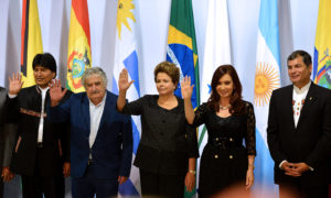 The Receding of the Pink Tide in Latin America