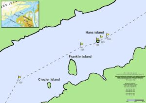 Map of the Nares Strait Border. (c) Wikipedia