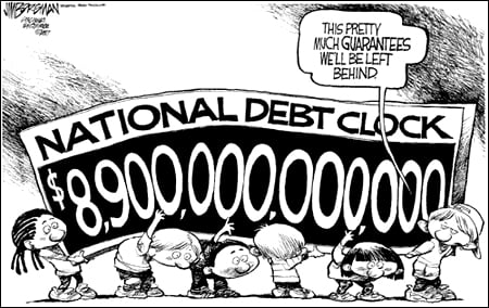 government debt comic