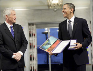 Obama's Nobel Lecture: The Brief, Unexpected Recognition of Climate Change