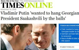 Saakashvili's Manhood: Safe…for Now