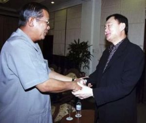 Hun Sen and Thaksin Shinawatra