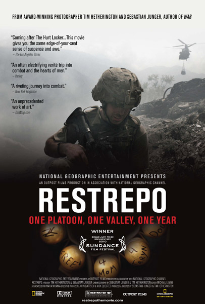 'Restrepo' a Must See Film on the War in Afghanistan 'Restrepo' a Must See Film on the War in Afghanistan