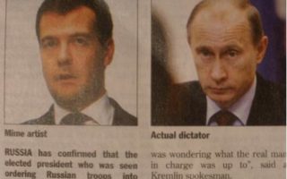 The Gnome Goes to Georgia: Private Eye Takes on Putin