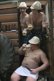 russians relax