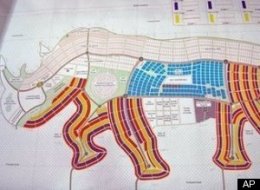 The proposed layout of Juba