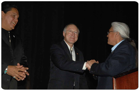 Interior Secretary Salazar goes on tour