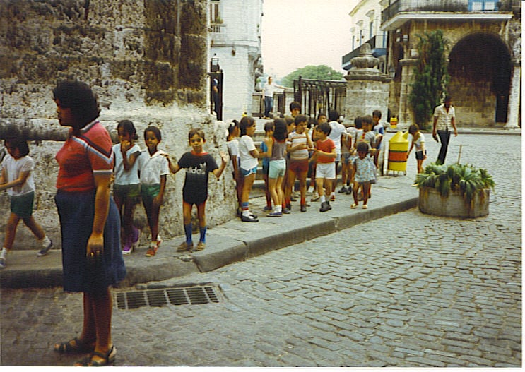 School children in Havana