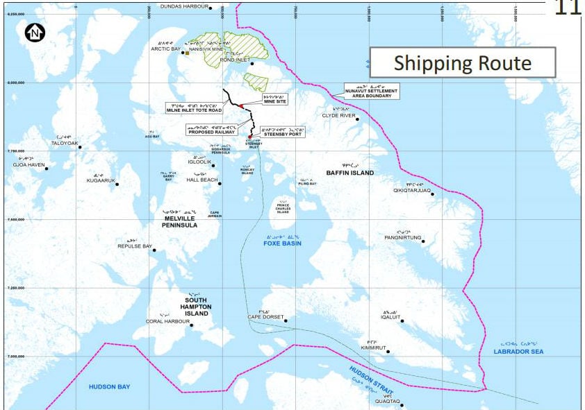 Iron ore and fiber optics in the works for Nunavut