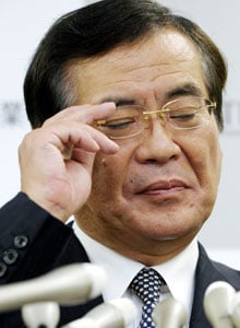Industry minister resigns after Fukushima remark