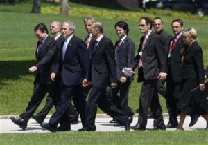 Bush's European Farewell Tour
