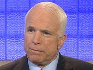 McCain attacked for saying US troop withdrawal from Iraq "Not important"