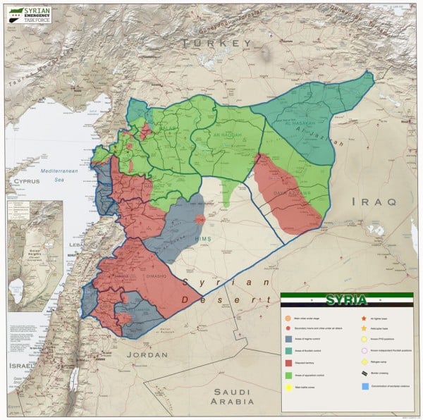 Territorial Control Map