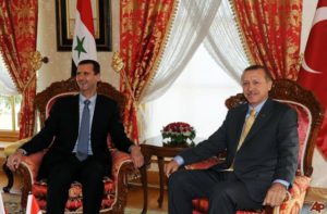 Turkish PM Erdogan and Syrian President Assad meet to discuss regional issues