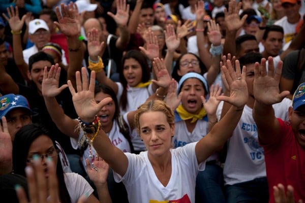 Frustrated anti-government protesters flooded the streets of Caracas, Venezuela in October 2016. The country's supreme court blocked a recall referendum that could have removed unpopular President Nicolas Maduro from power. Sadly the country's struggles continue, but there is some hope for change. Photo: Rodrigo Abd/AP